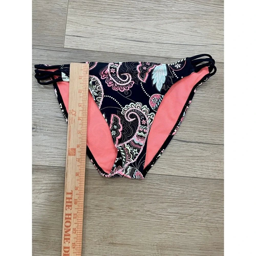 Hobie Girls Part Your Swirl Midkini Hipster 2-Piece Swimsuit Bikini Size 12